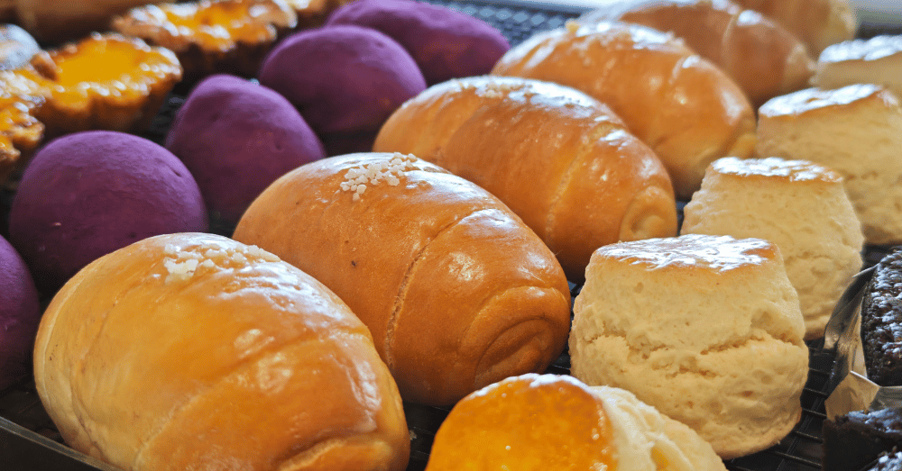 Why Salt Bread Took Over Every Bakery You Love - bakery items including salt bread