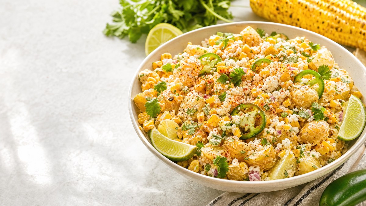 Elote Potato Salad for Summer Cookouts post thumbnail image