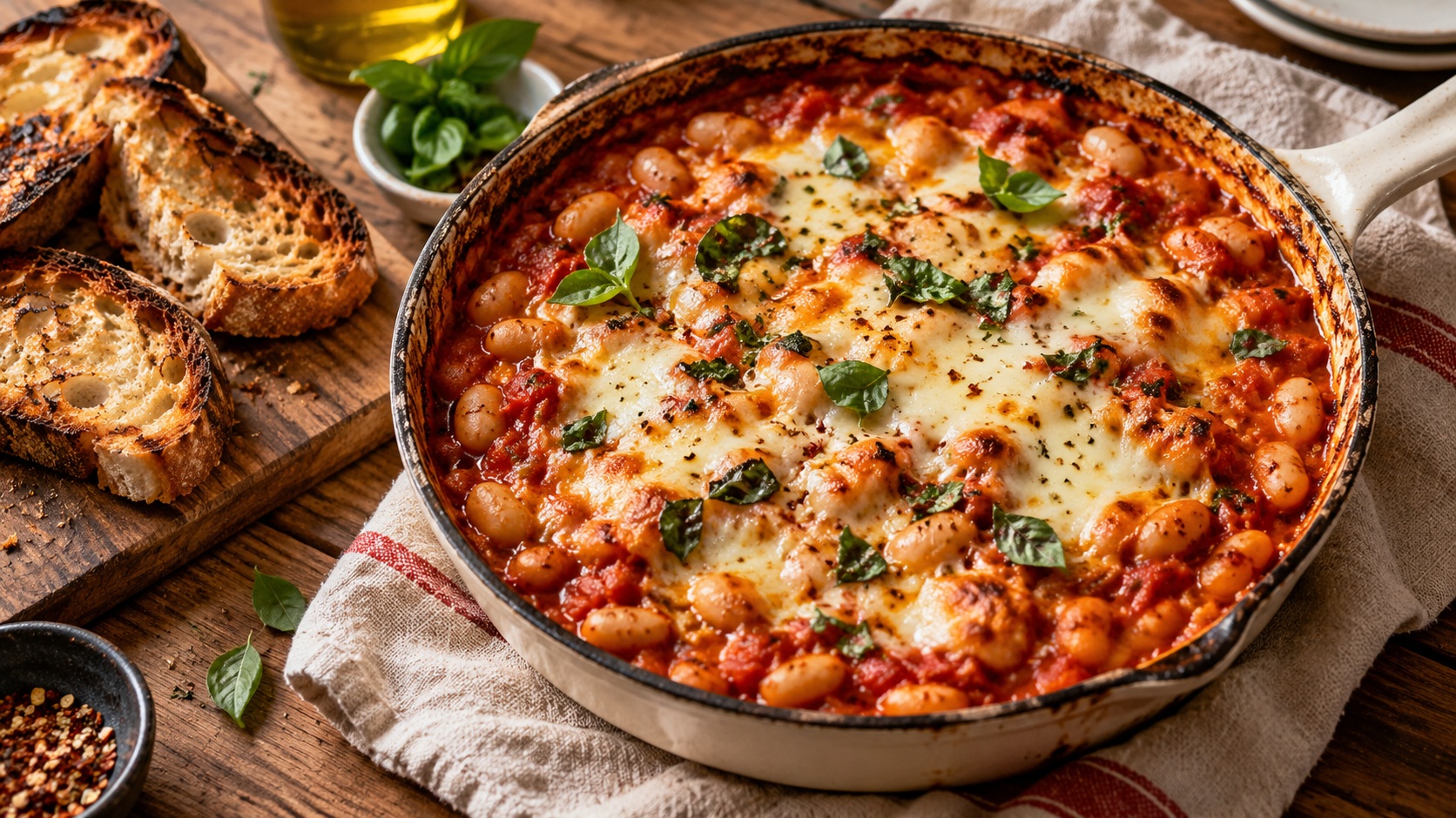 Pizza Beans Bring Pizza Night Flavor to One Bubbling Skillet post thumbnail image